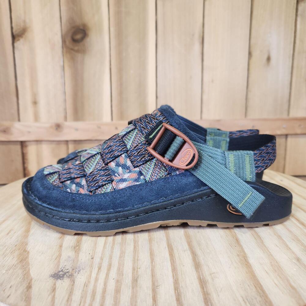 Chaco Canyon Woven Clog Shoes Womens 6 Multicolor Slingback Wedge Outdoor